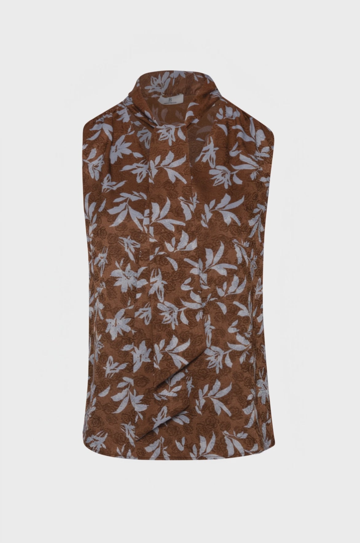 Tank top regular fit with flowery pattern