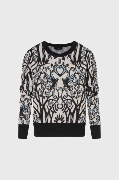 Knitwear regular fit with jacquard effect