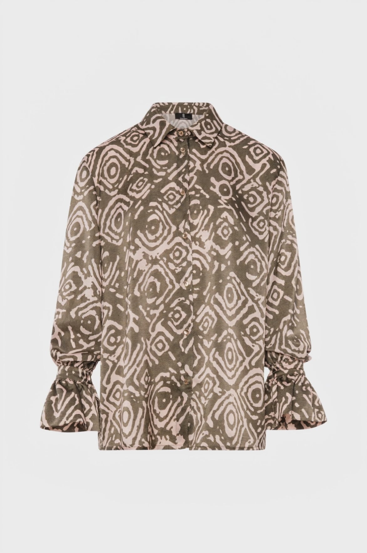 Shirt regular fit with geometrical pattern