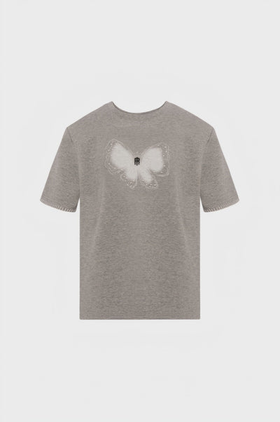 T-shirt straight line made in stretch cotton jersey