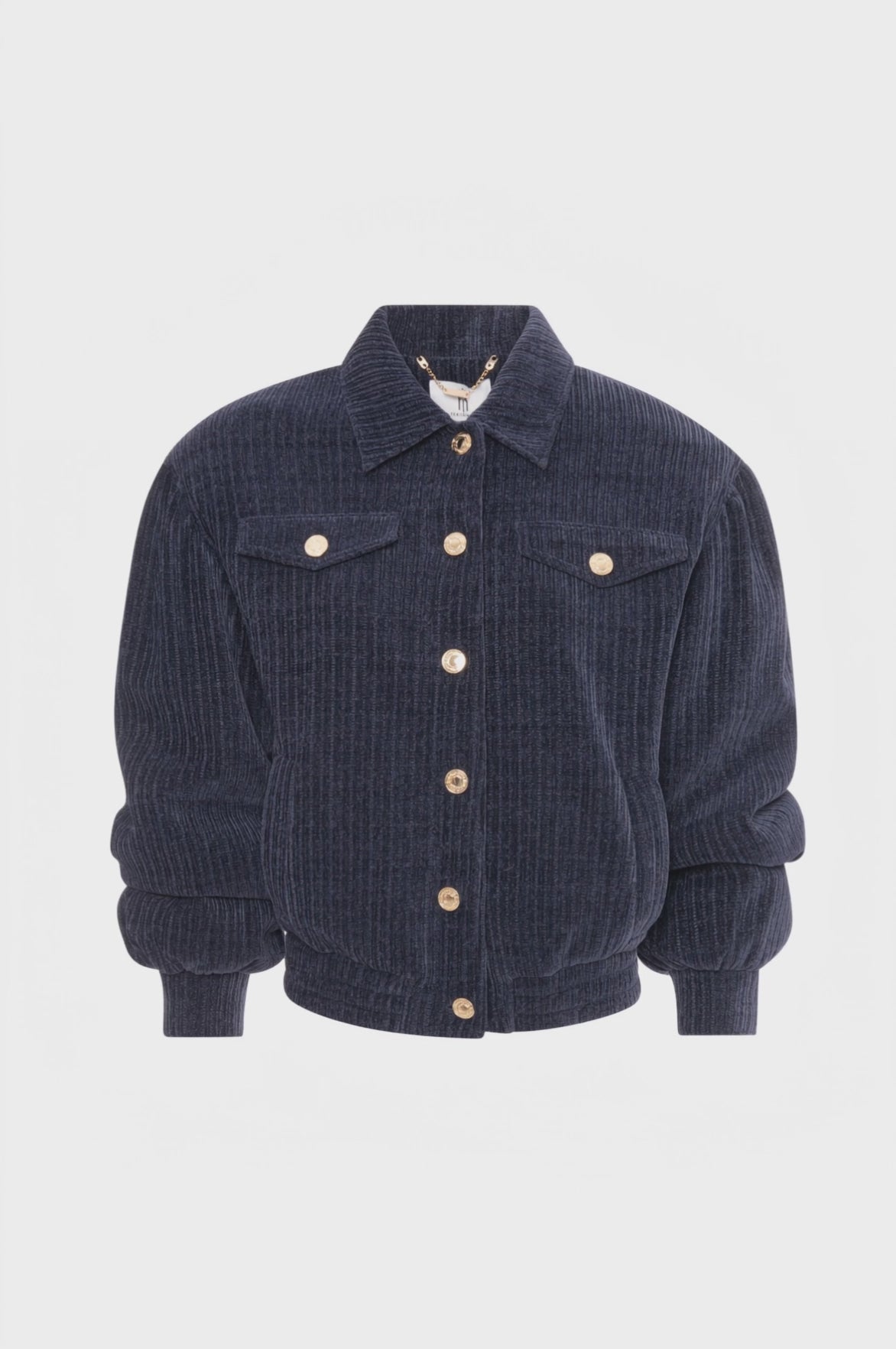 Bomber jacket regular fit made in velvet