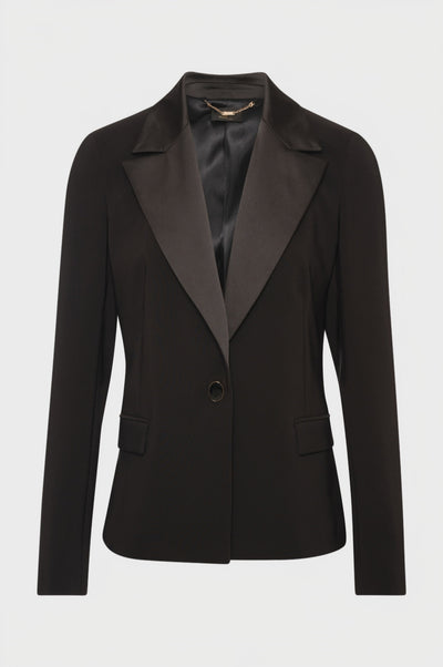 Blazer jacket slim fit single breasted