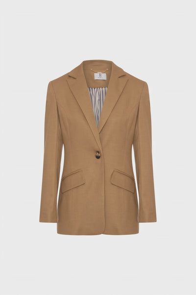 Blazer jacket regular fit single breasted