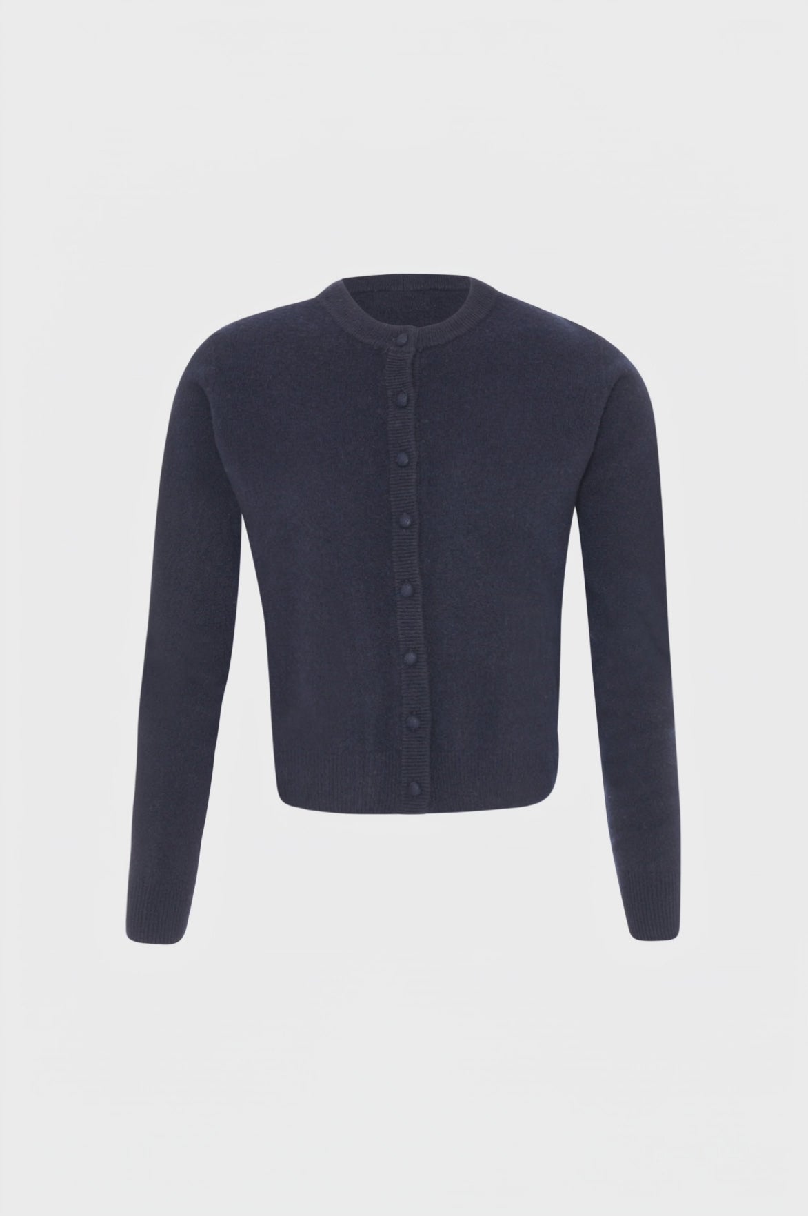Knitted cardigan regular fit made in wool
