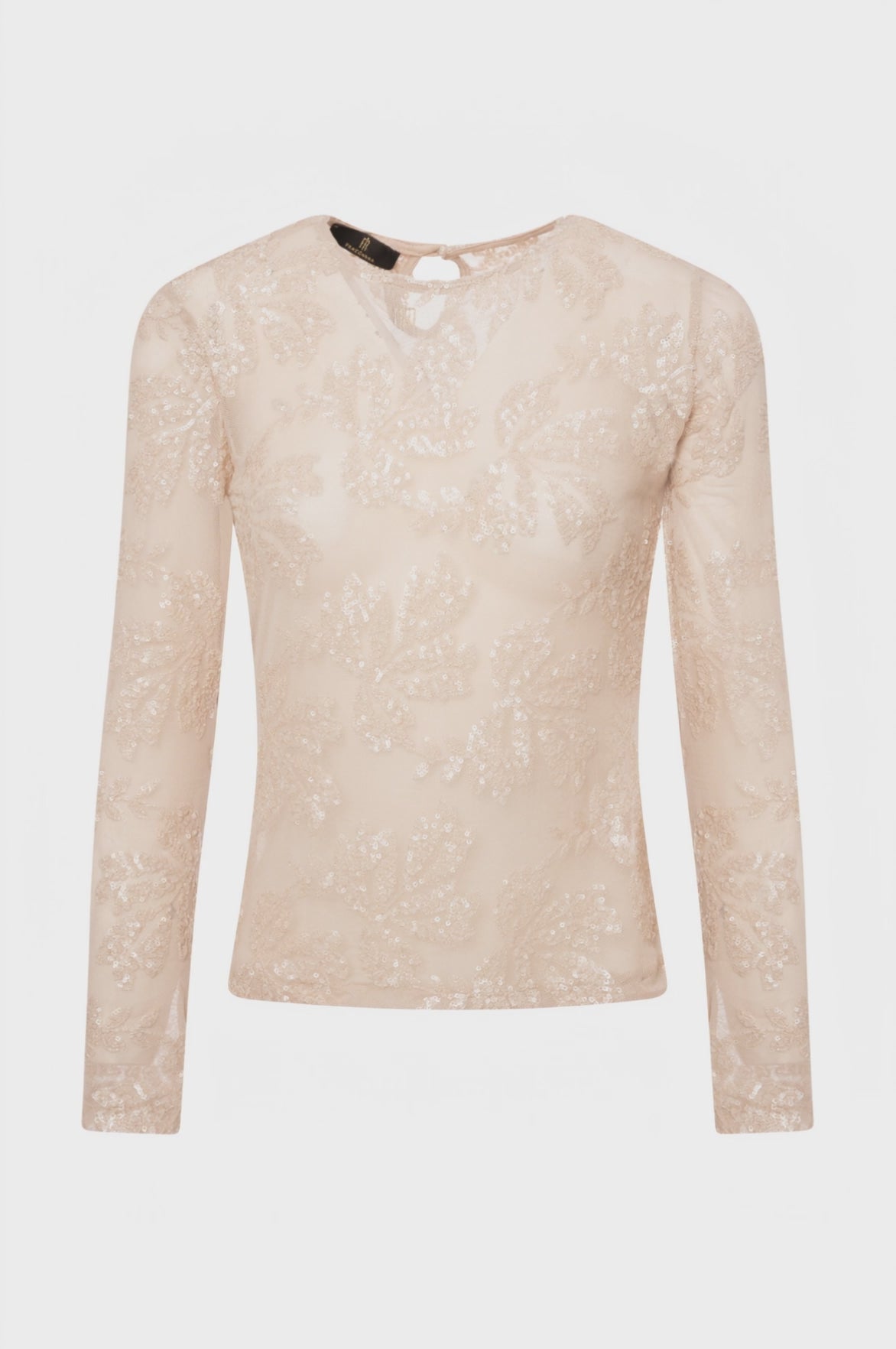 Blouse slim fit with embroideries