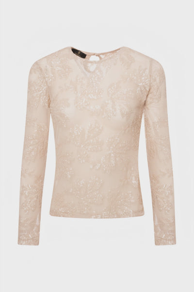 Blouse slim fit with embroideries