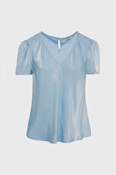 Top regular fit with V-neck