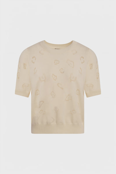 Knitwear regular fit with animalier pattern