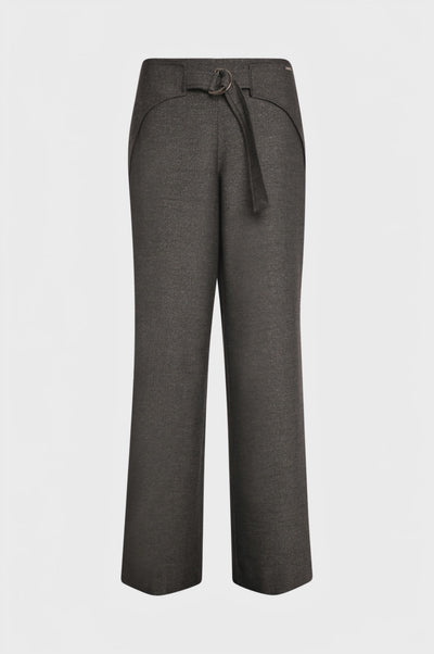 Palazzo pant wide fit with belt at the front