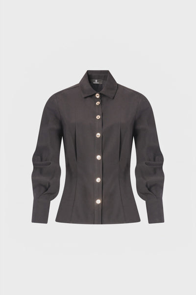 Shirt slim fit made in viscose