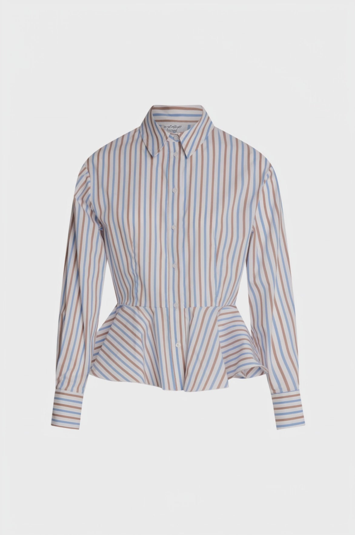 Shirt regular fit with multicolor stripes