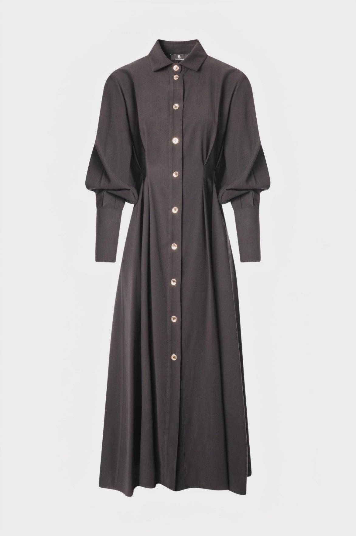 Long chemisier dress regular fit