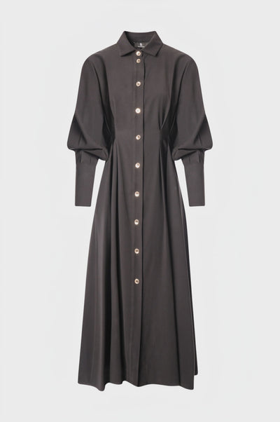 Long chemisier dress regular fit