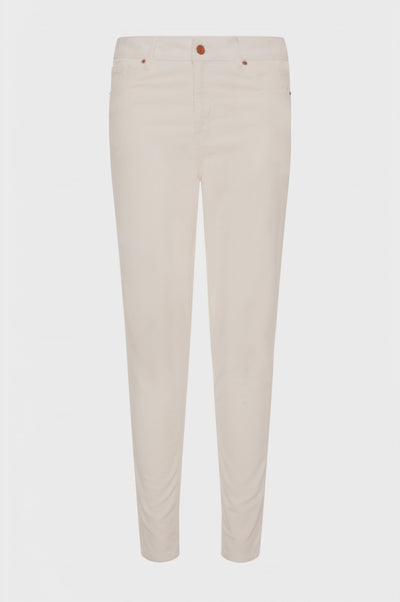 Pant slim fit made in needlecord velvet