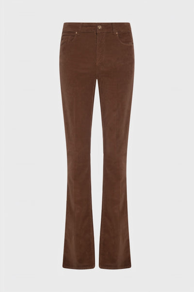 Bootcut pant made in needlecord velvet