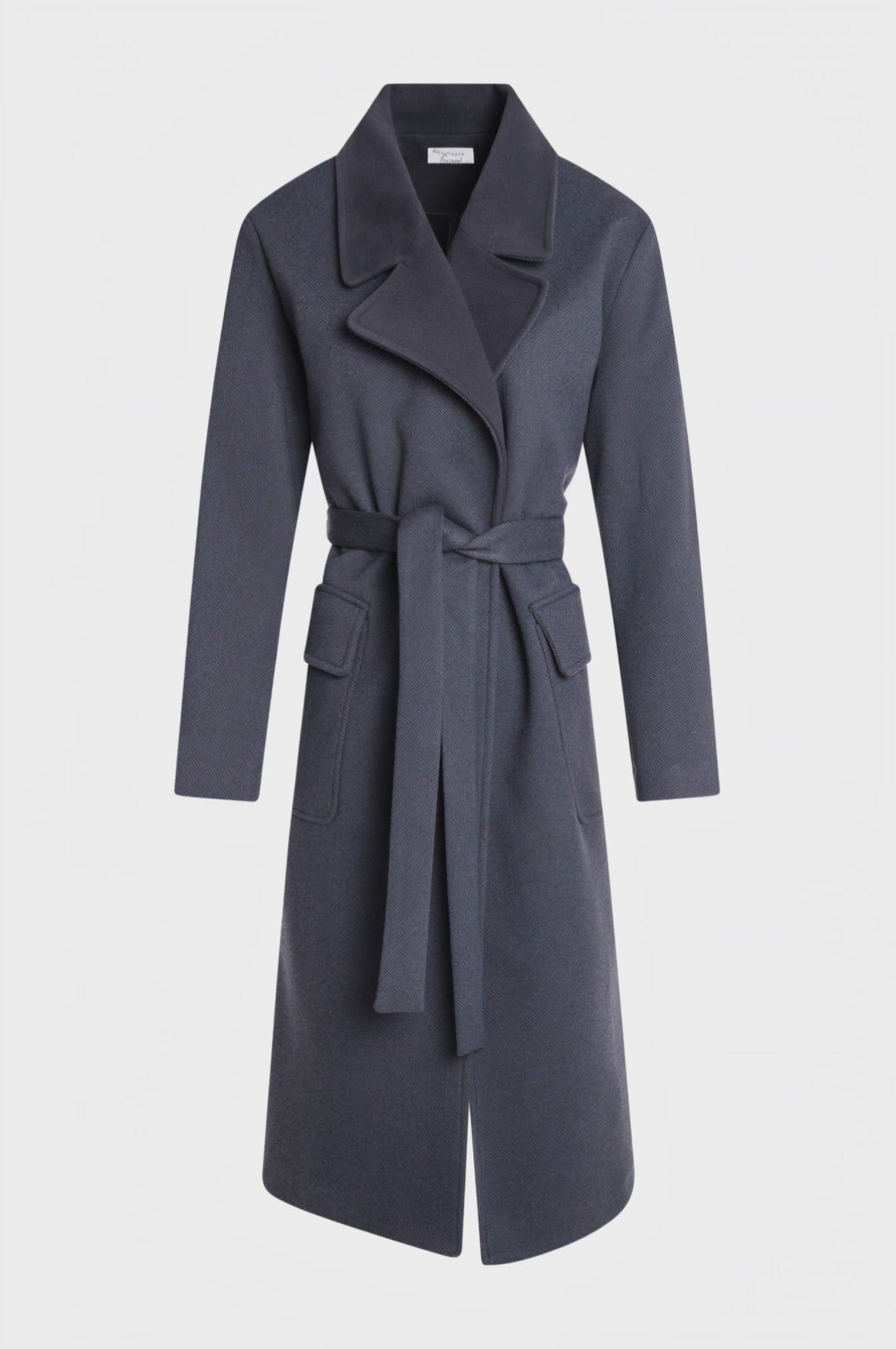 Long coat regular fit made in cloth