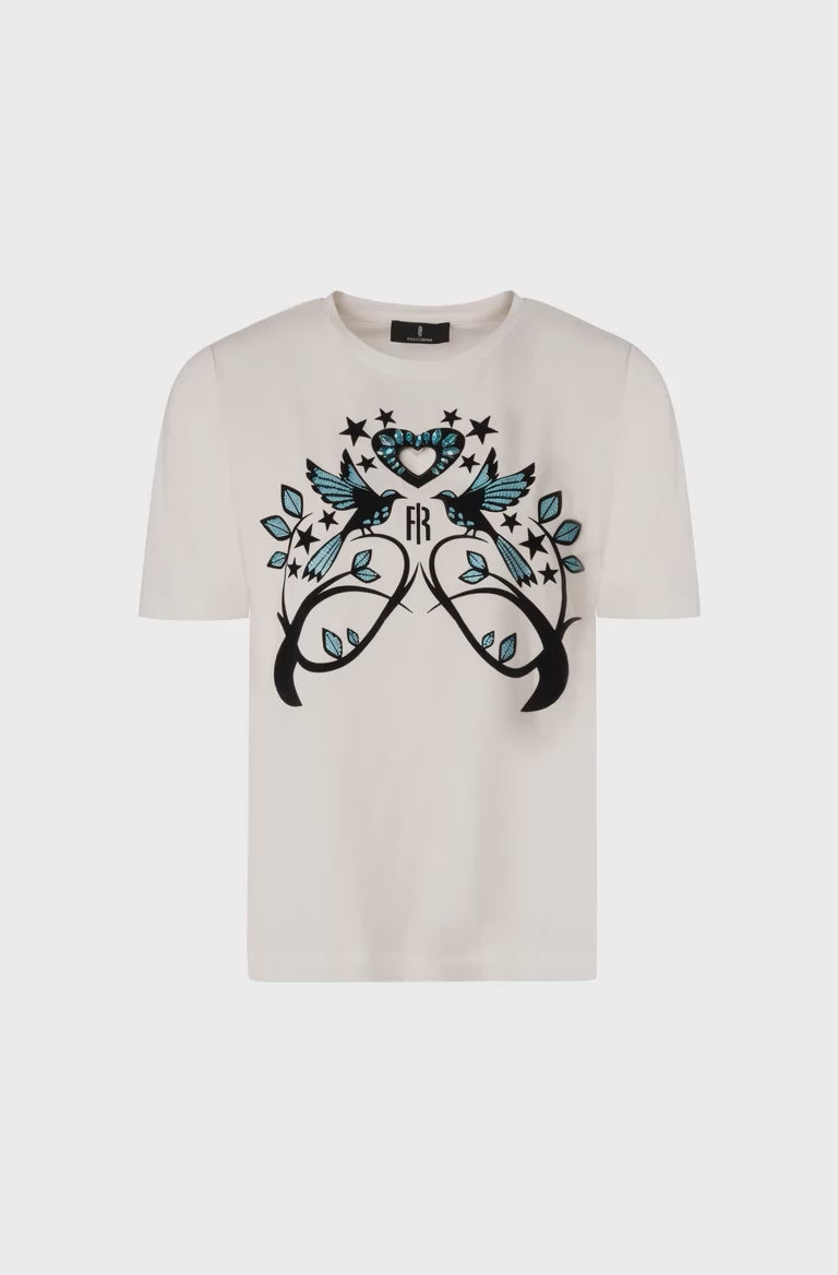 T-shirt regular fit made in stretch cotton jersey