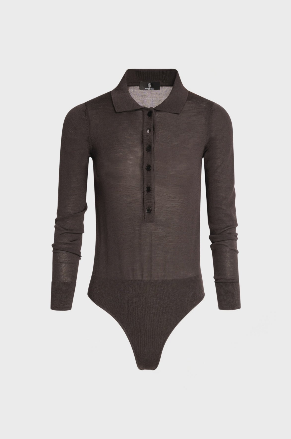 Knitted body slim fit made in merinos wool
