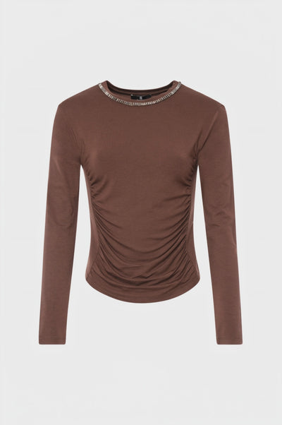 T-shirt regular fit made in viscose jersey