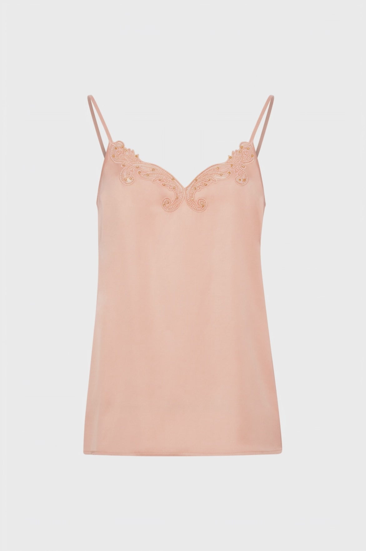 Tank top made in satin