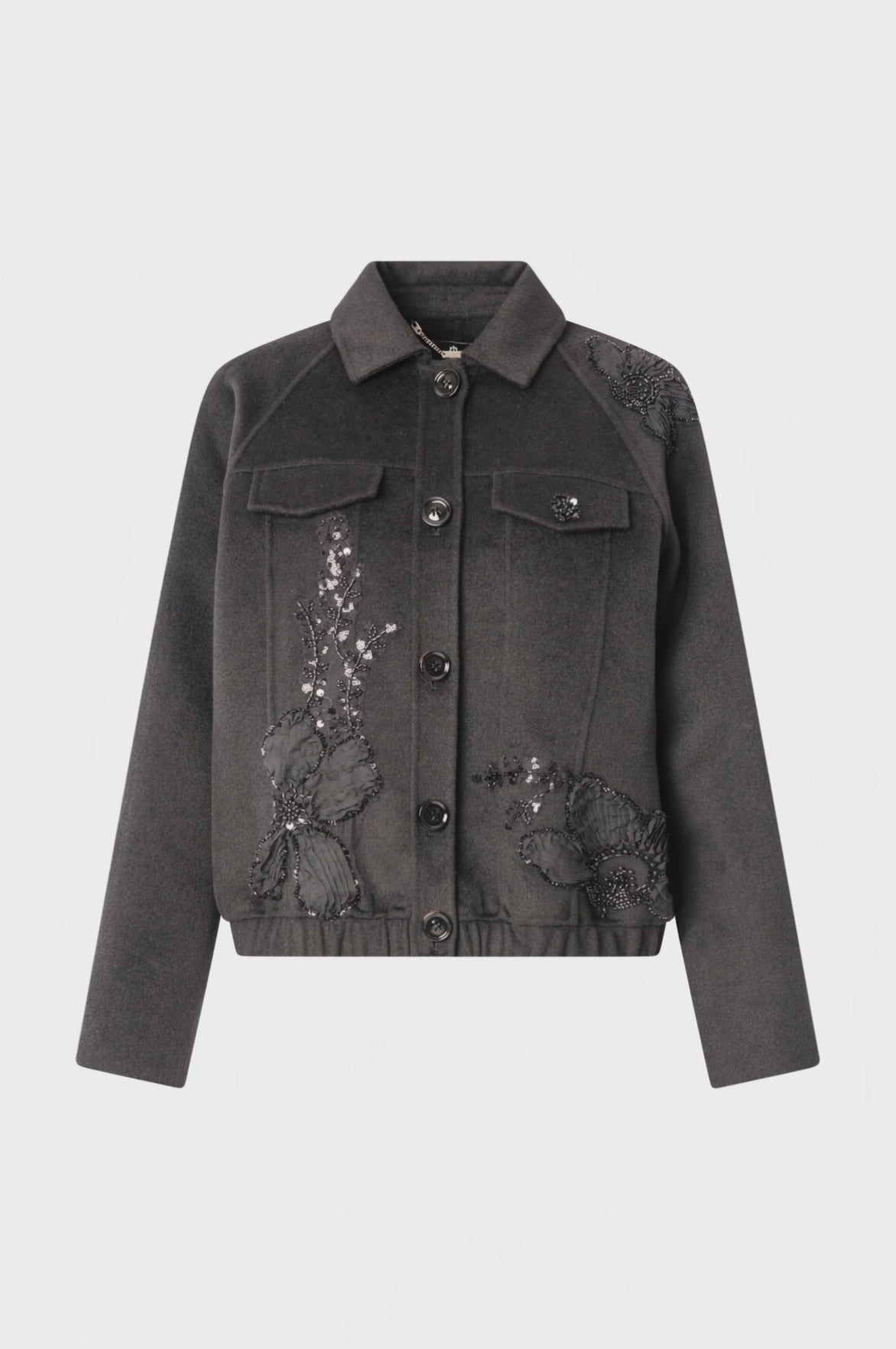 Short coat regular fit with wool