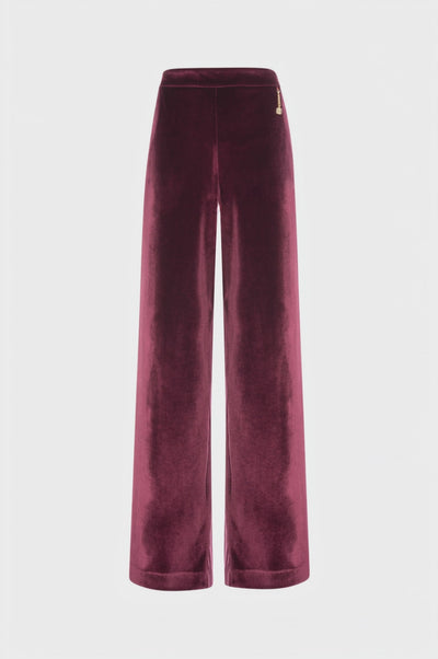 Palazzo pant wide fit made in velvet