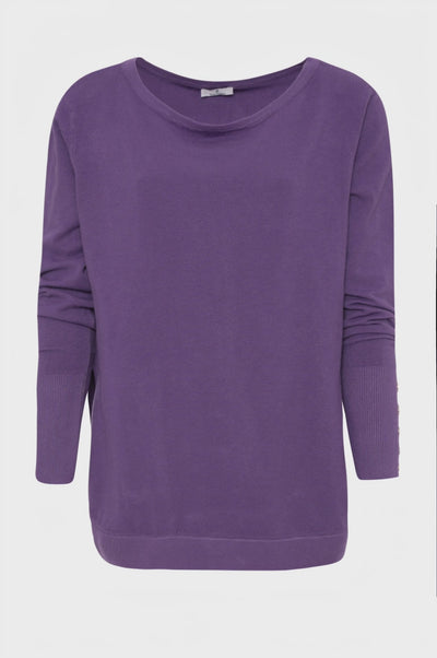 Knitwear regular fit with boat neckline