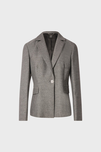 Blazer jacket regular fit single breasted