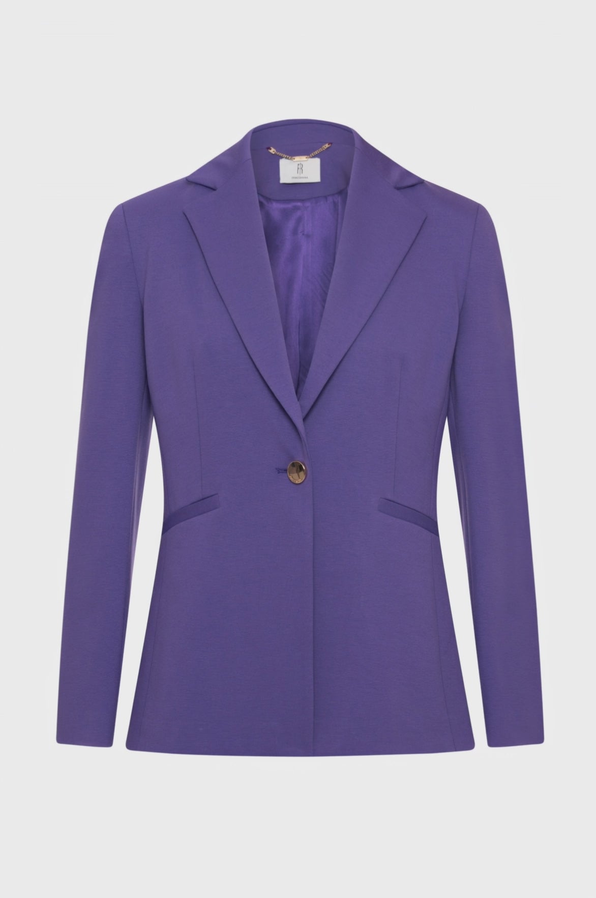 Blazer jacket regular fit single breasted