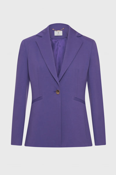 Blazer jacket regular fit single breasted