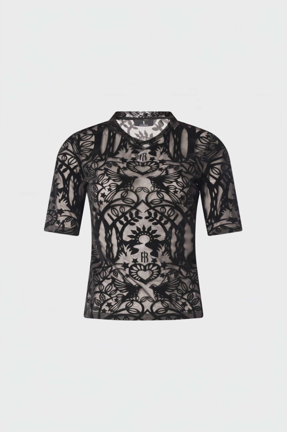 Top slim made in lace