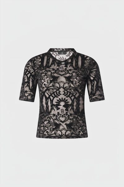 Top slim made in lace