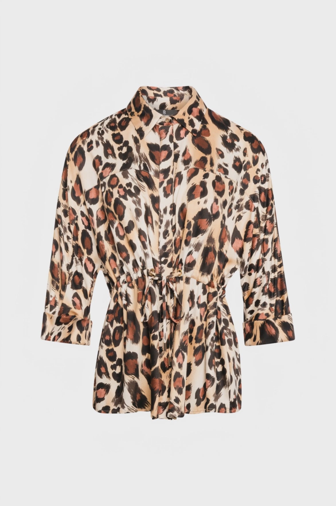 Shirt regular fit with animalier pattern