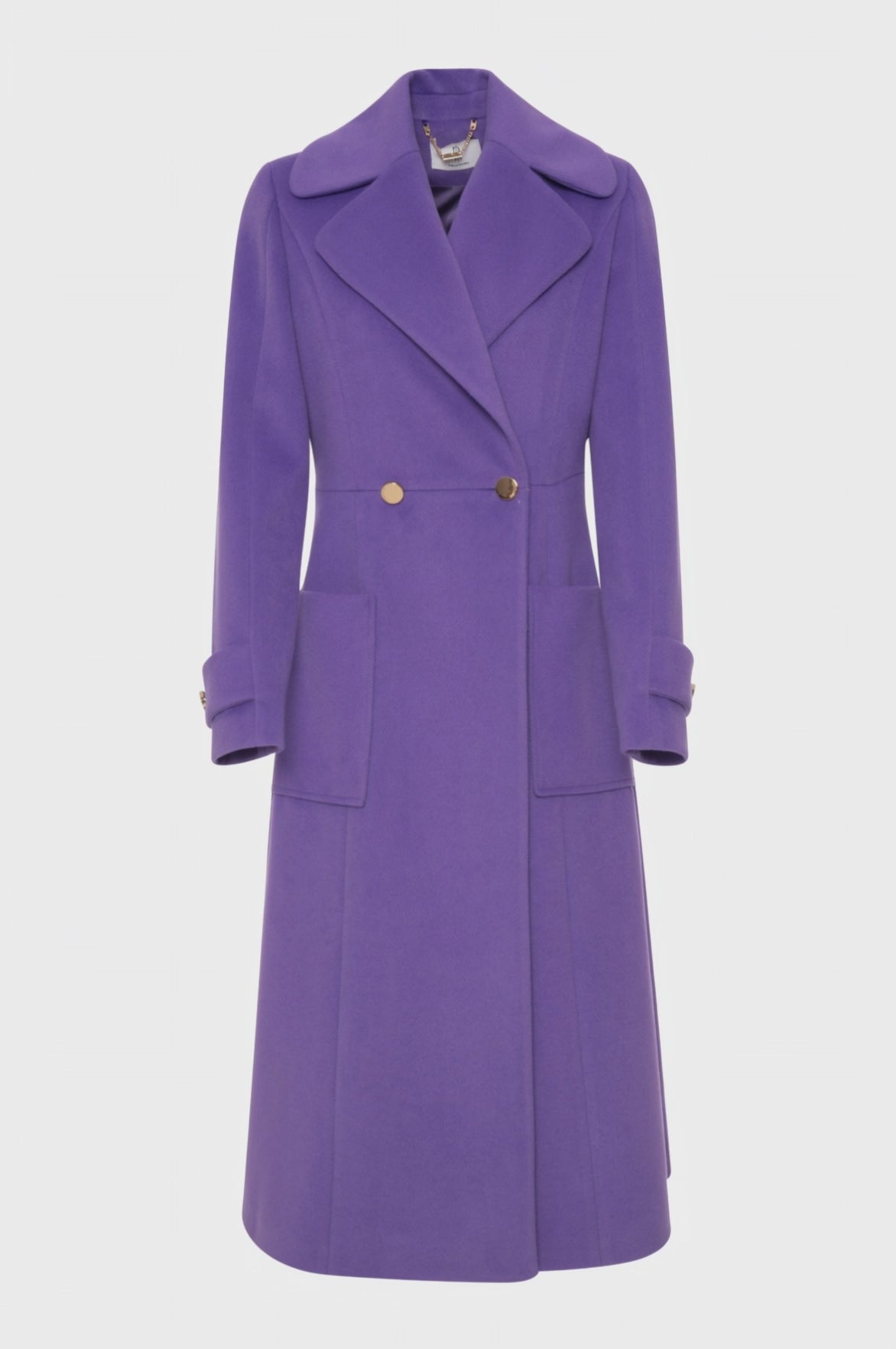 Long coat regular fit made in cloth