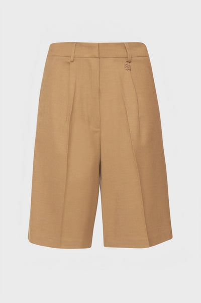 Bermuda regular fit with high waist