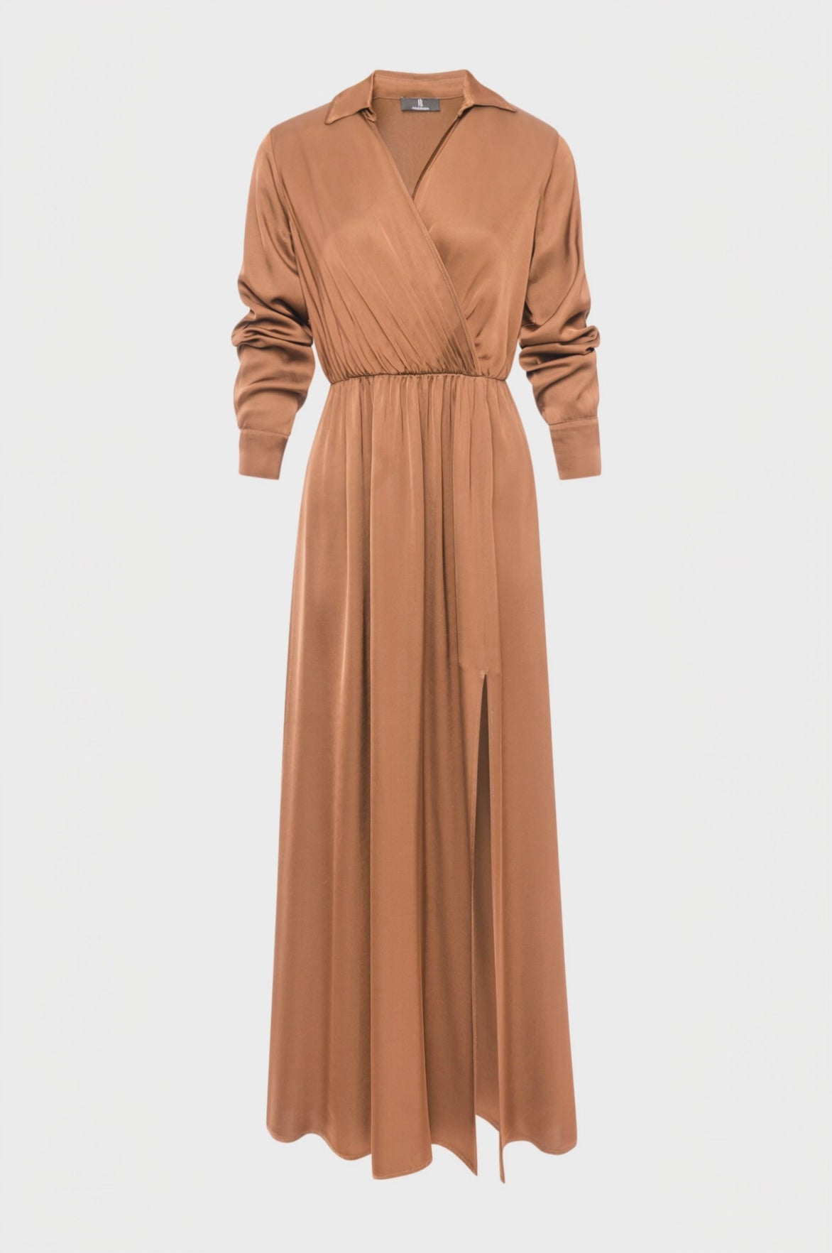 Long dress regular fit made in viscose