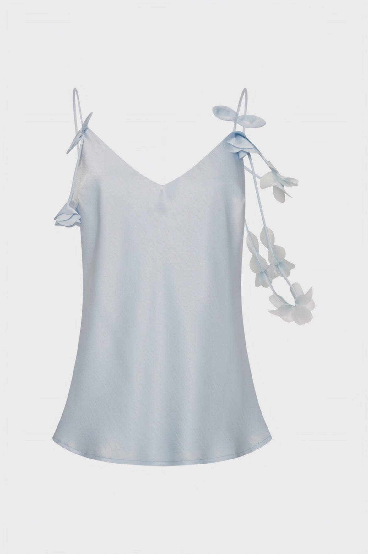 Tank top made in satin
