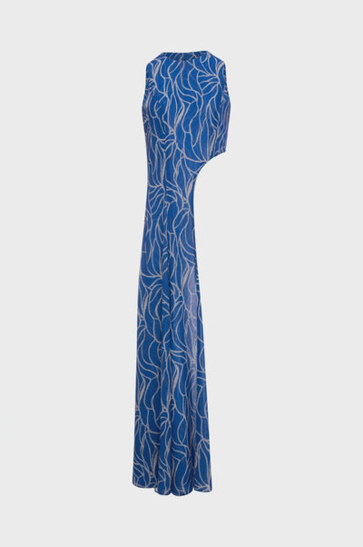 Long tank top with pattern