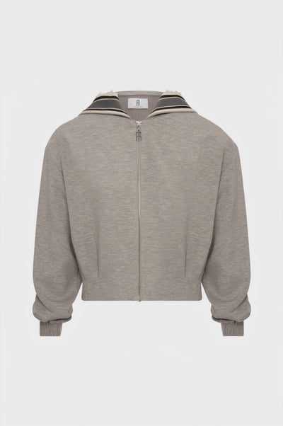 Sweater regular fit with hood