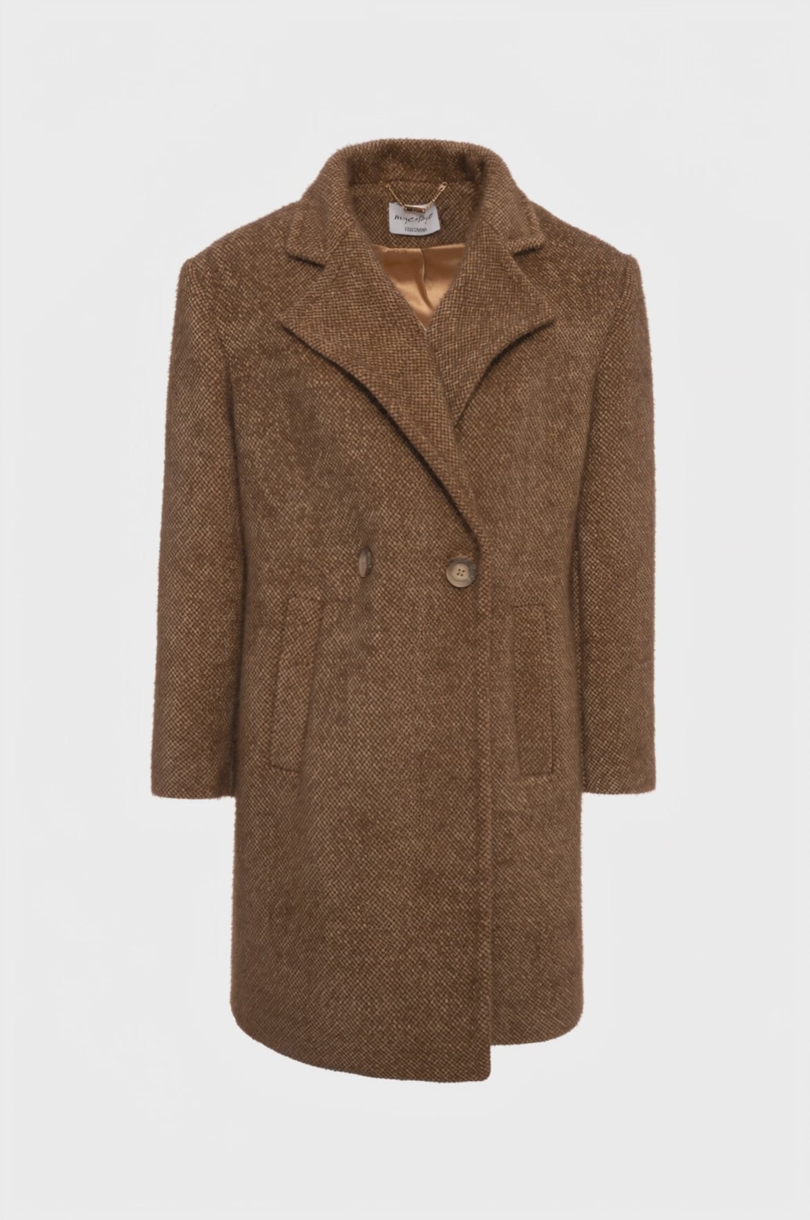 Coat regular fit double breasted