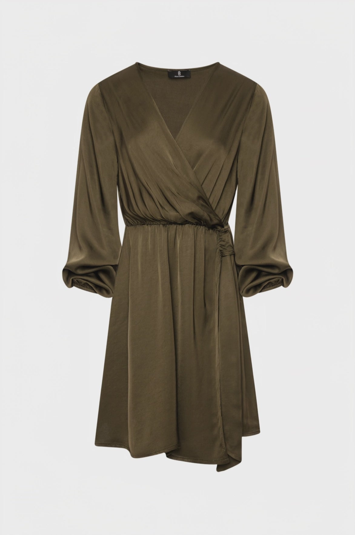 Mini dress regular fit made in viscose