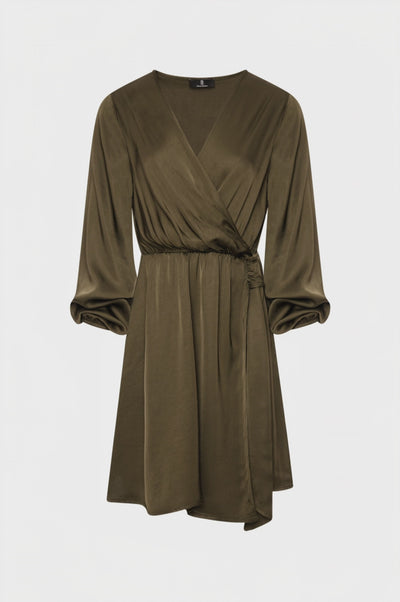 Mini dress regular fit made in viscose