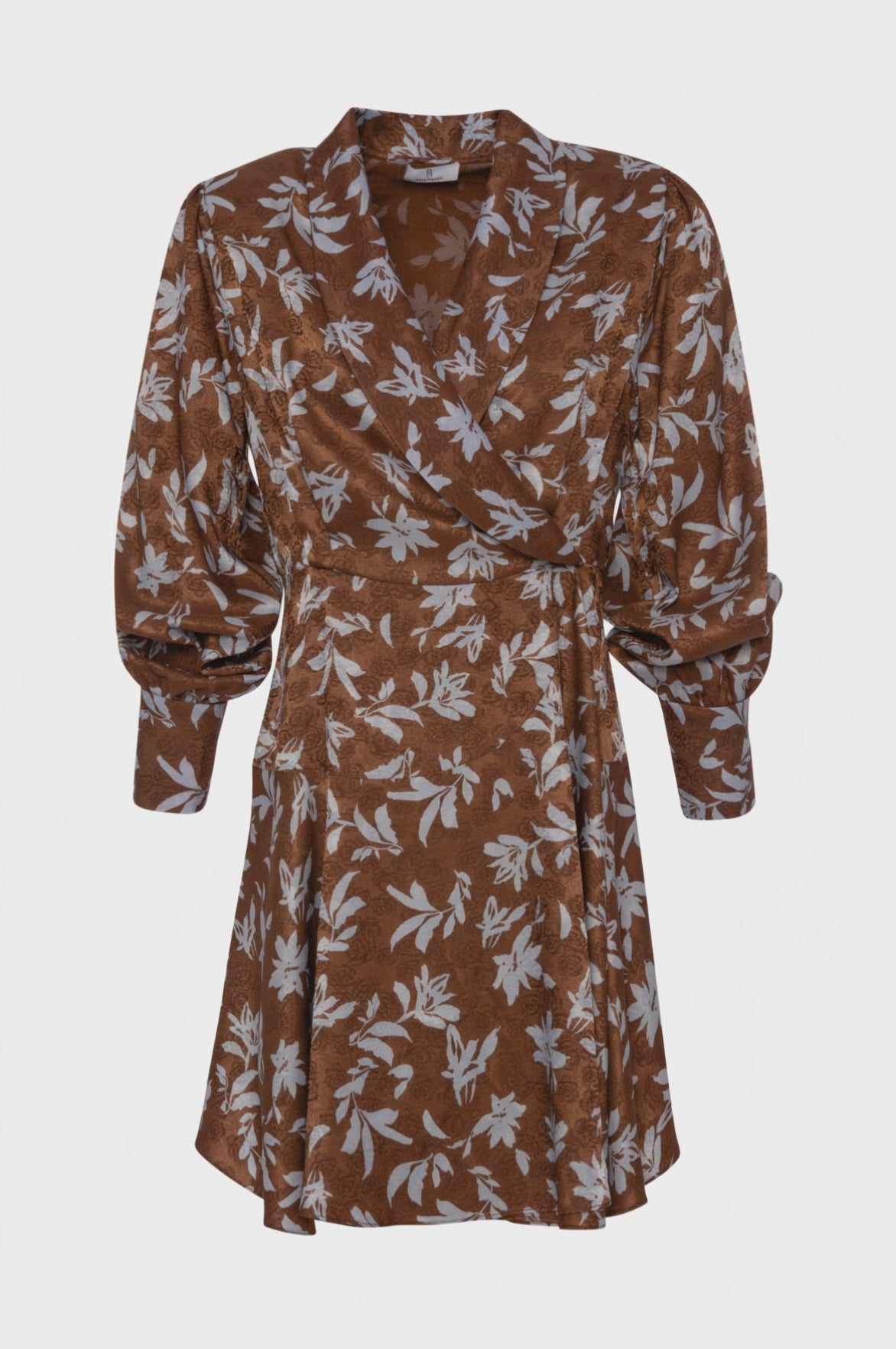Dress regular fit with flowery pattern