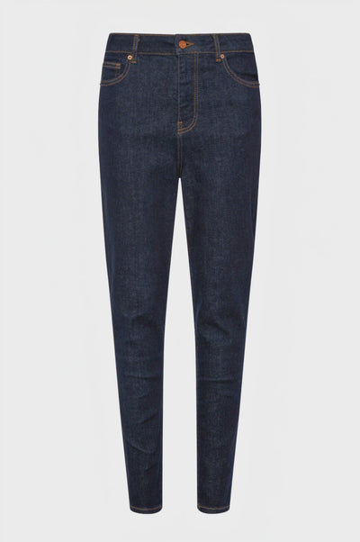 Jeans slim fit made in denim with dark wash