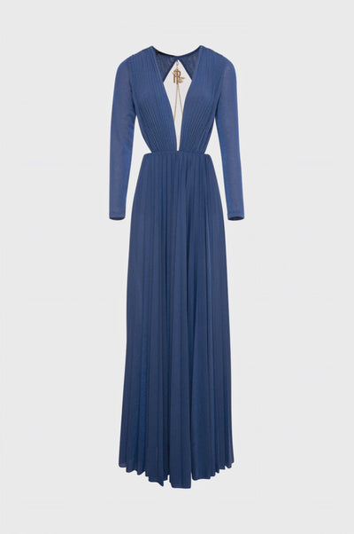 Long dress regular fit with lurex
