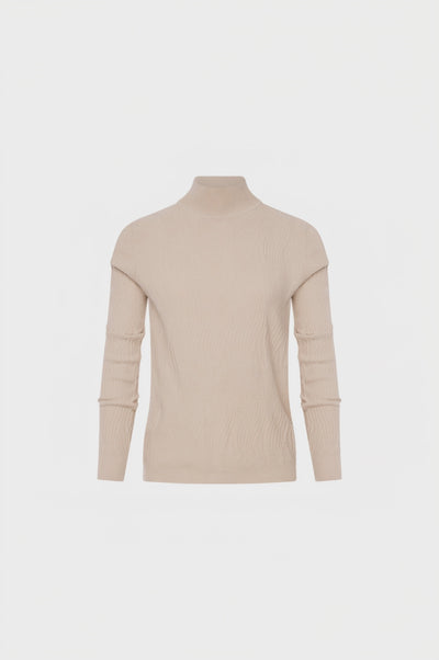 Knitwear regular fit with high neck