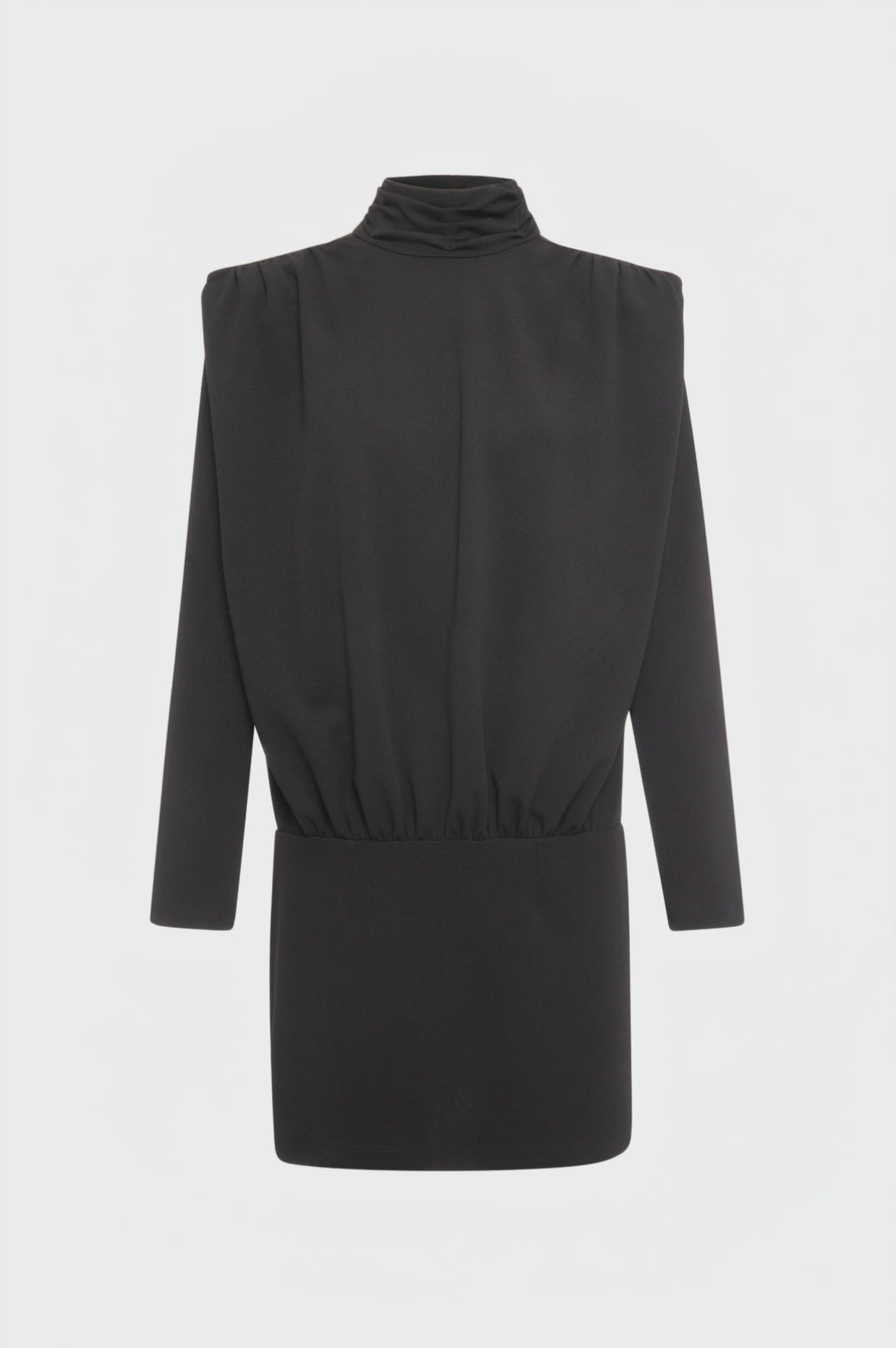 Mini dress with long sleeves