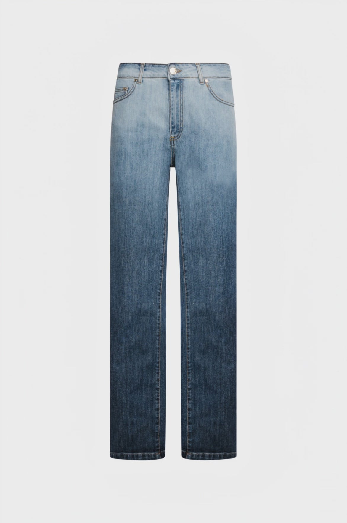 Palazzo pant wide fit made in denim with fading wash