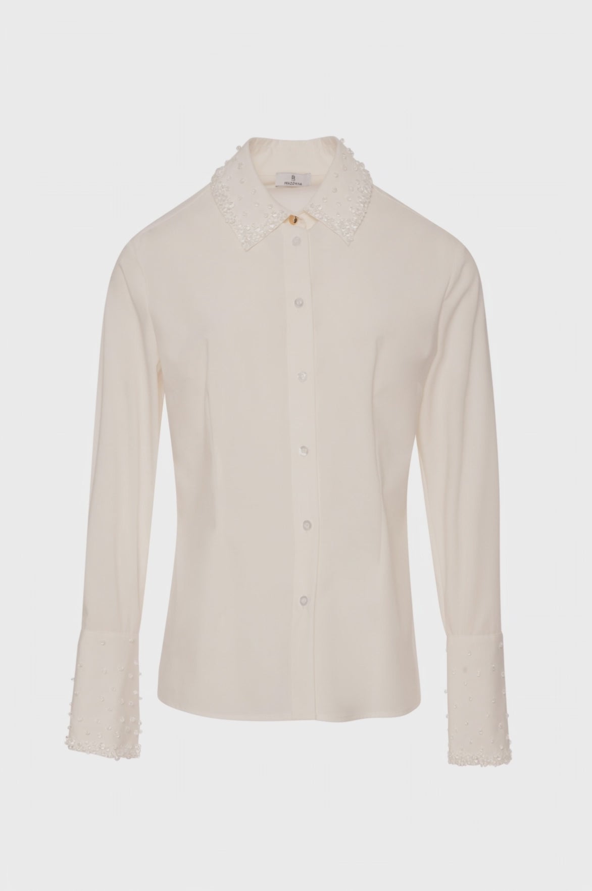 Shirt slim fit with shiny applications