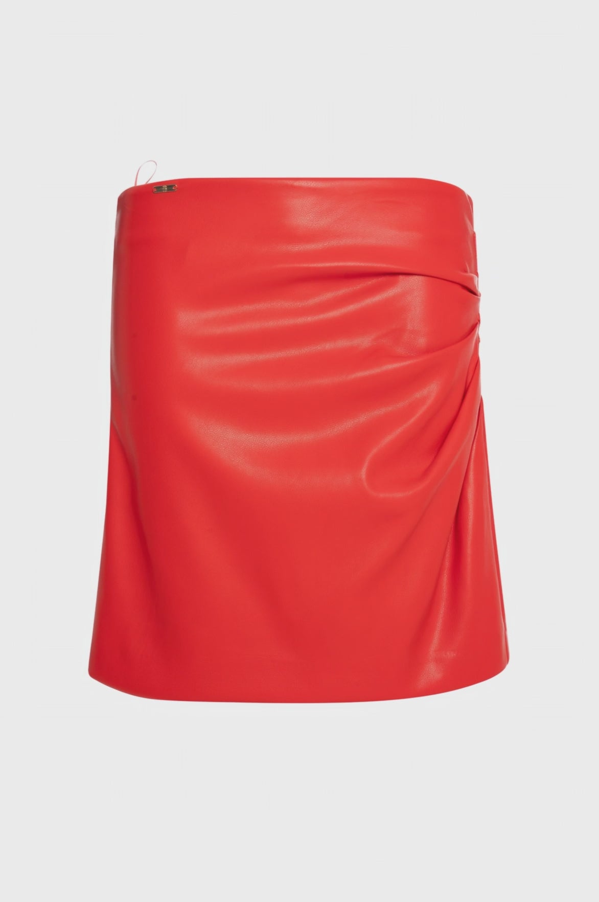 Mini skirt slim fit made in fake leather